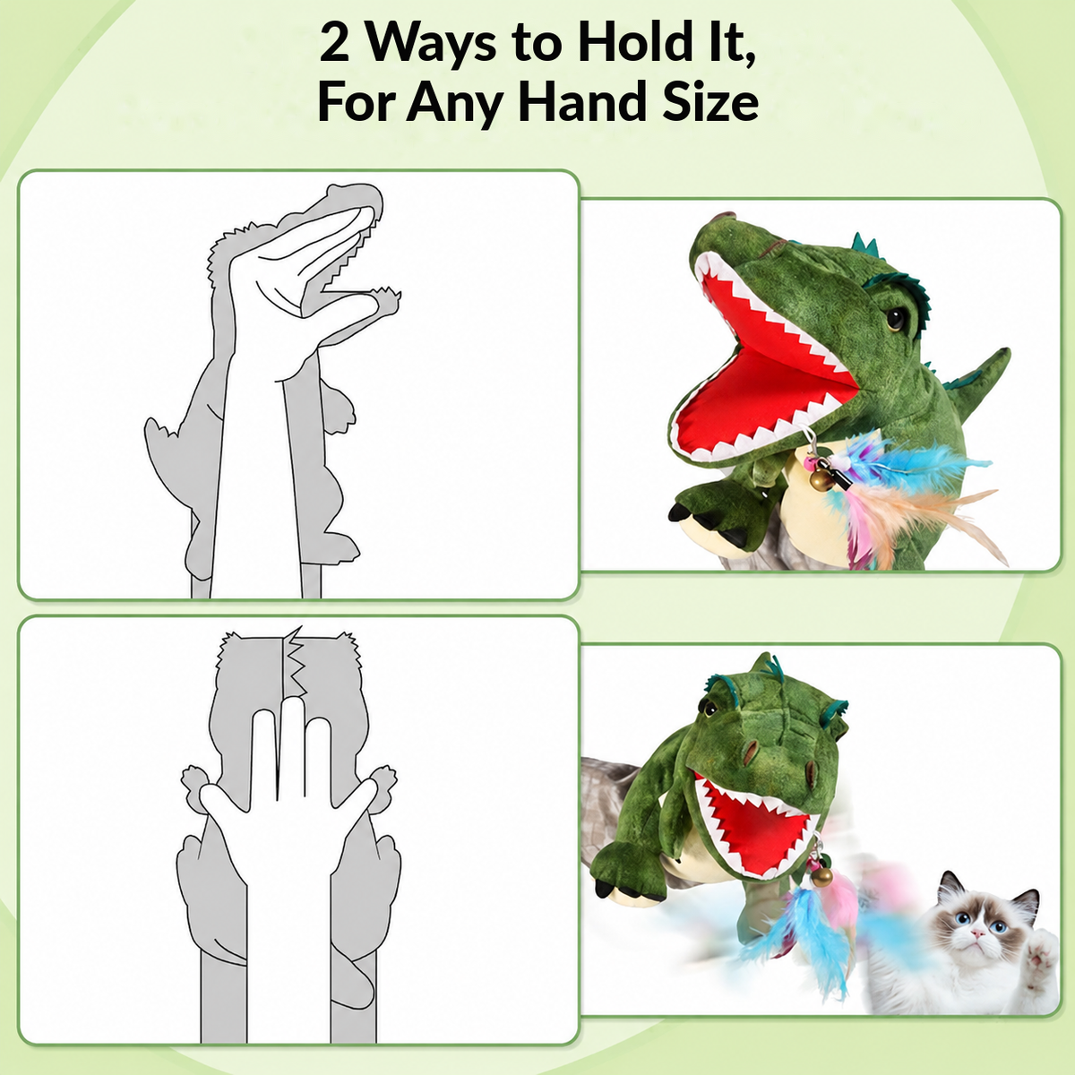 Rexplay 🦖 Dale a las garras algo más que atrapar.